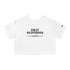 First Responder Crew Cropped T-Shirt by Champion