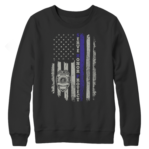 Limited Edition - Serve Honor Protect Flag