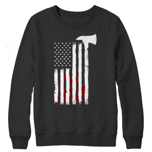 Firefighter Axe Flag 1