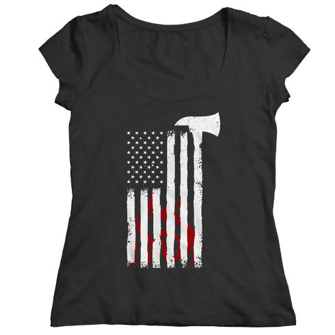 Firefighter Axe Flag 1