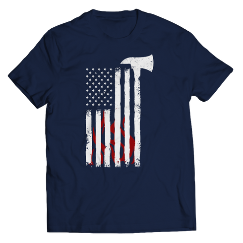 Firefighter Axe Flag 1