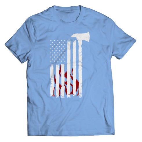 Firefighter Axe Flag 1