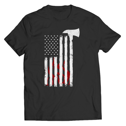 Firefighter Axe Flag 1