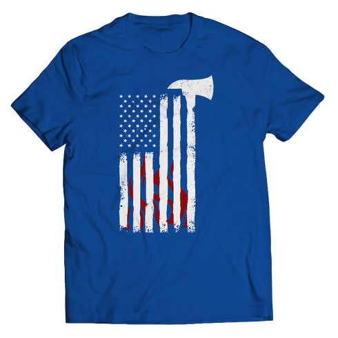 Firefighter Axe Flag 1