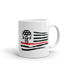 Punisher Thin Red Line Coffee Mug